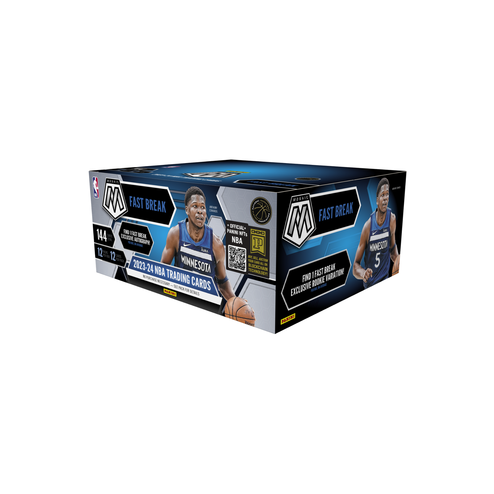 Untitled_design_-_2024-08-22T160139.187.png 2023-24 Panini Mosaic Basketball Fast Break 20 Hobby Box Case - Image 1