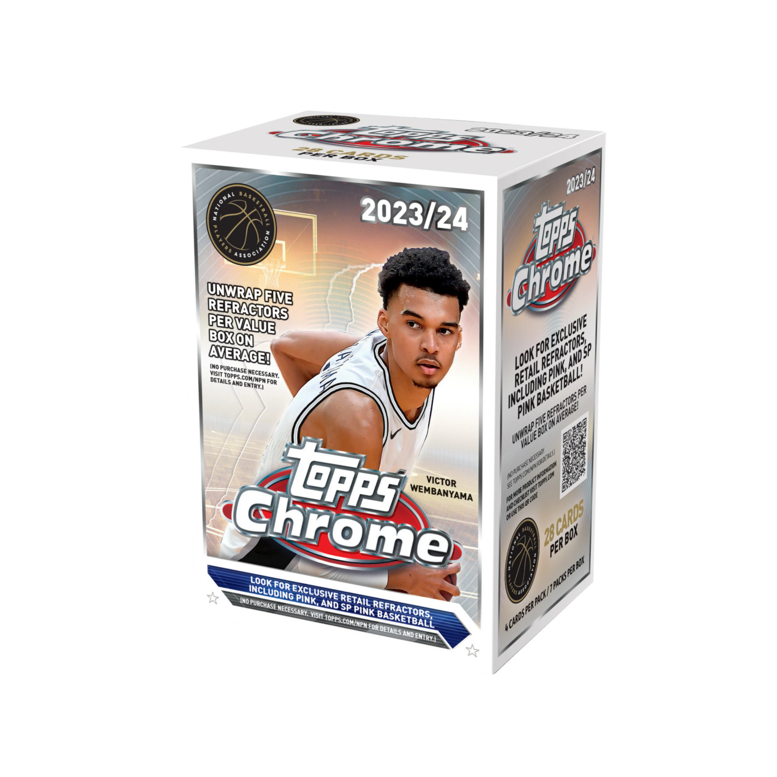 Untitled_design_-_2024-09-03T110419.265.png 2023-24 Topps Chrome Basketball Blaster 40 Box Case - Image 1