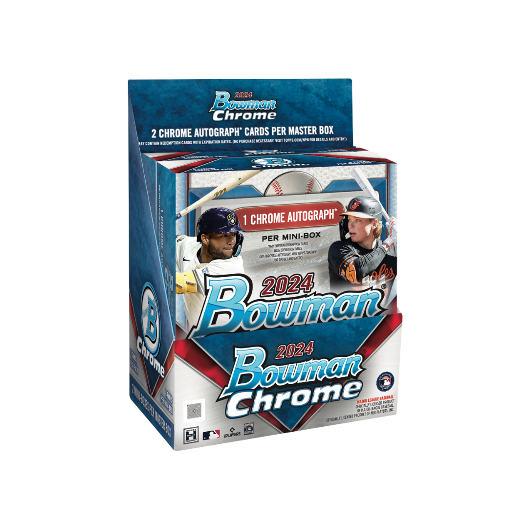 Untitled_design_-_2024-09-10T103708.979.png 2024 Bowman Chrome Baseball Hobby 12 Box Case - Image 1