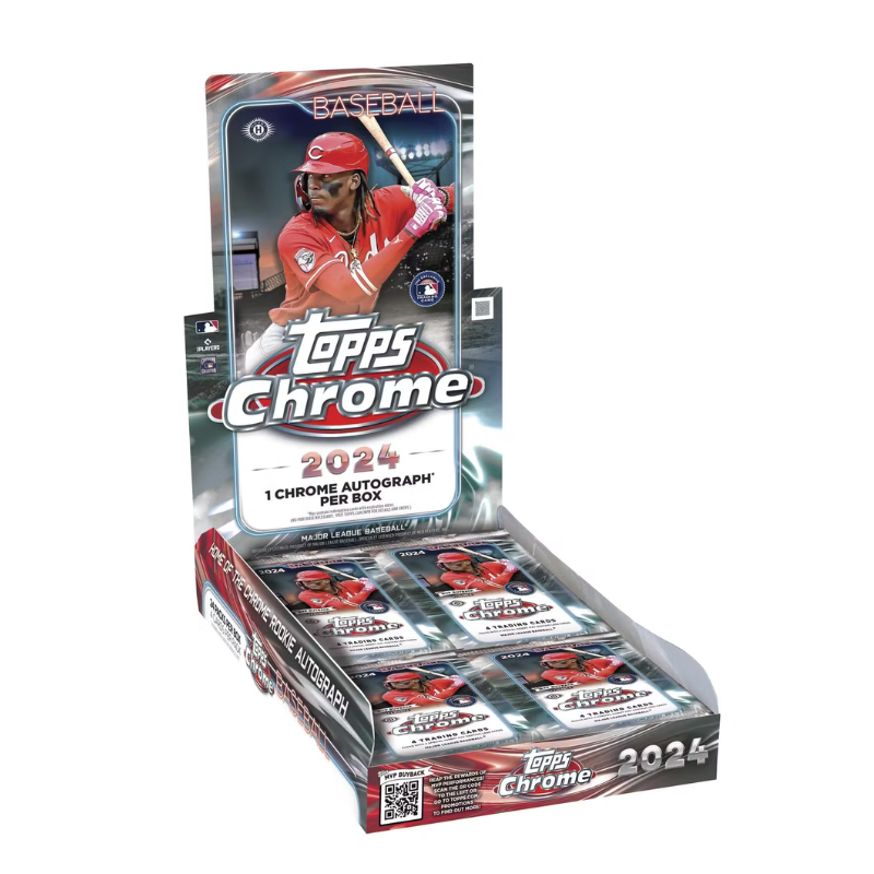 Untitled_design_71.png 2024 Topps Chrome Baseball Hobby Box - Image 1