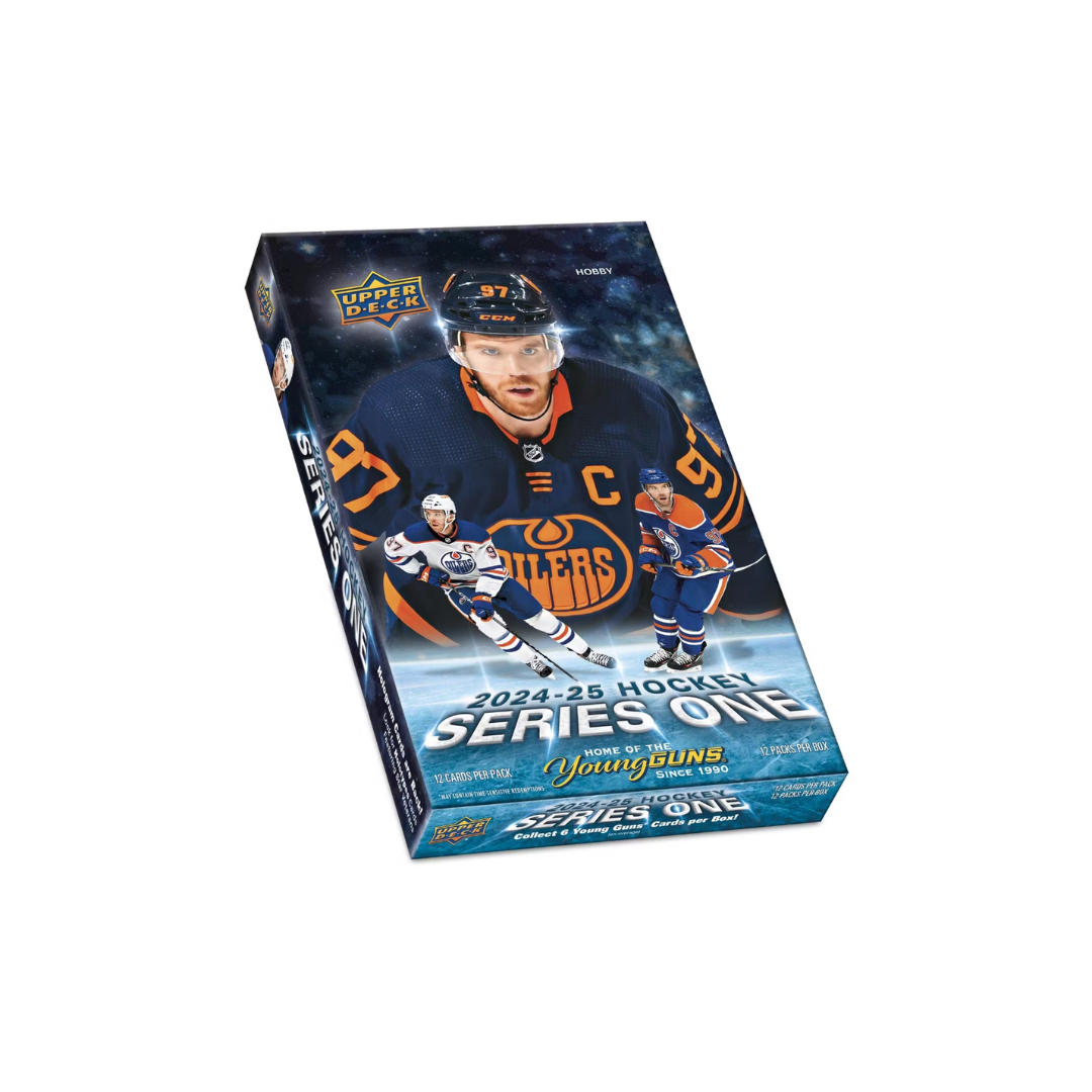 Untitled_design_71_35224fdb-7e19-49d4-aaa8-6291012a87db.png 2024-25 Upper Deck Series 1 Hockey Hobby 12 Box Case - Image 1