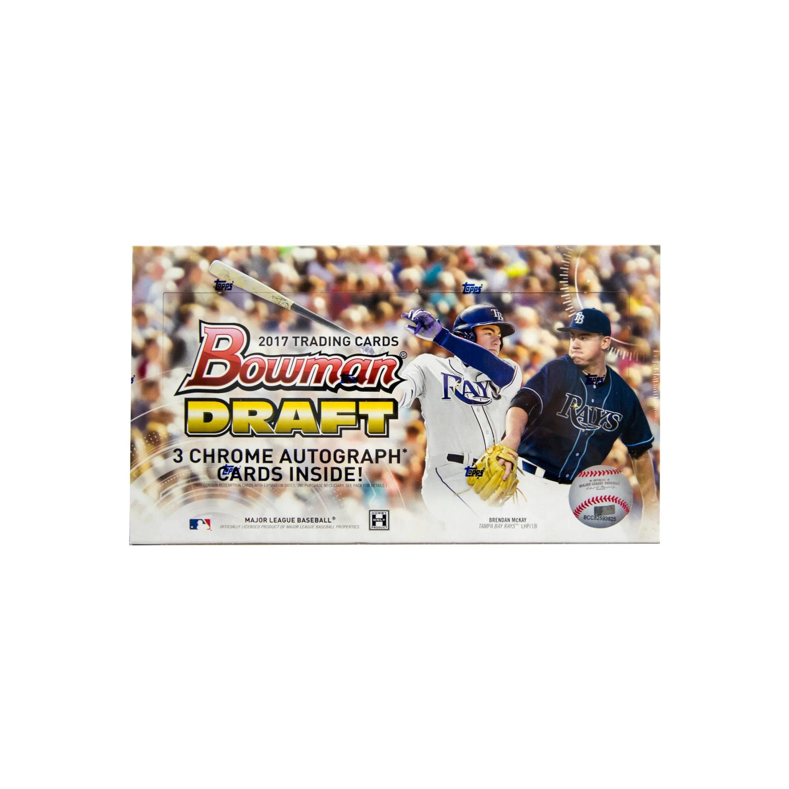 Untitleddesign-2022-10-09T171258.076.png 2017 Bowman Draft Baseball Jumbo Box - Image 1