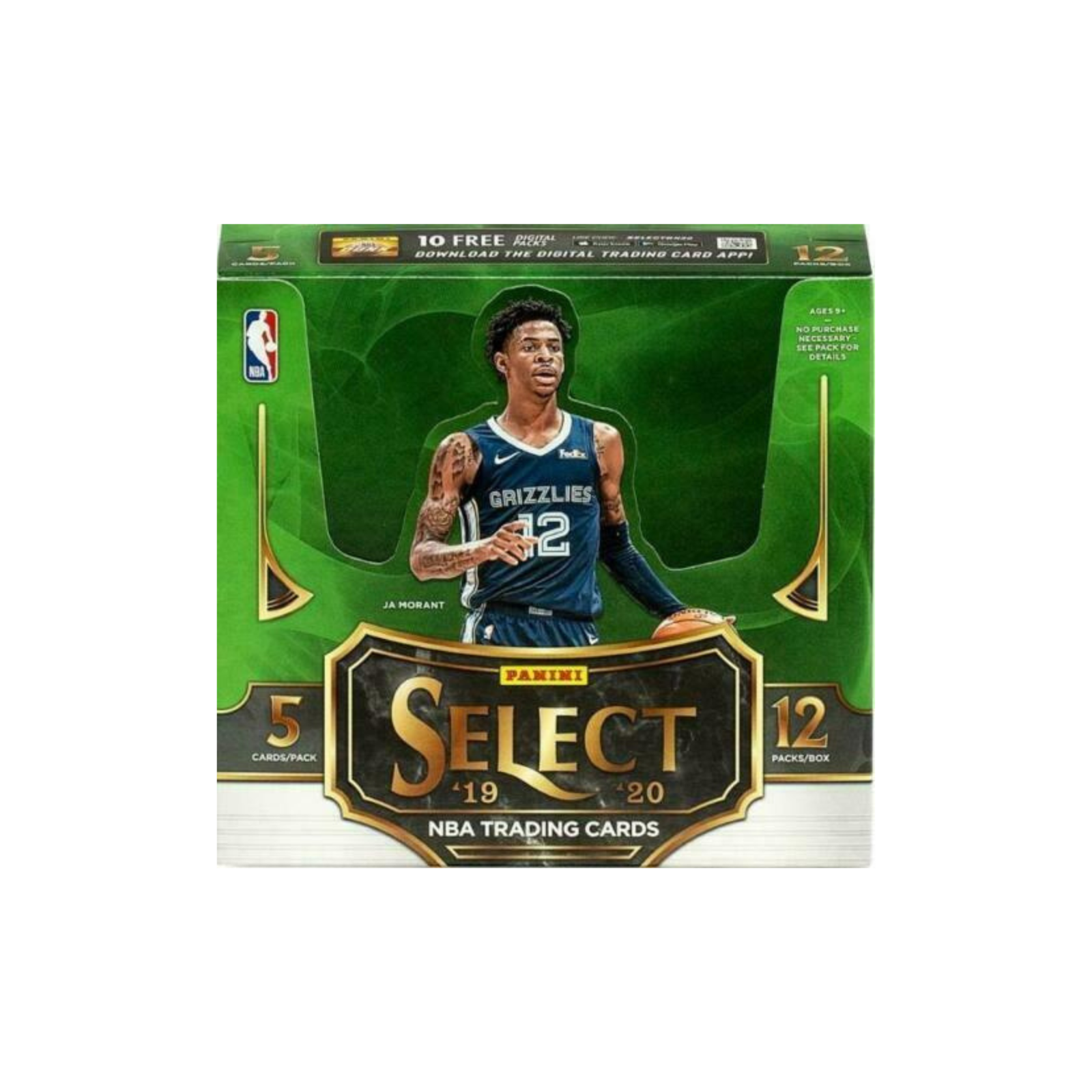 Untitleddesign-2023-02-05T154640.822_d5c52239-74d0-4a8c-8227-a660ca11ba67.png 2019-20 Panini Select Basketball Hobby Box - Image 1