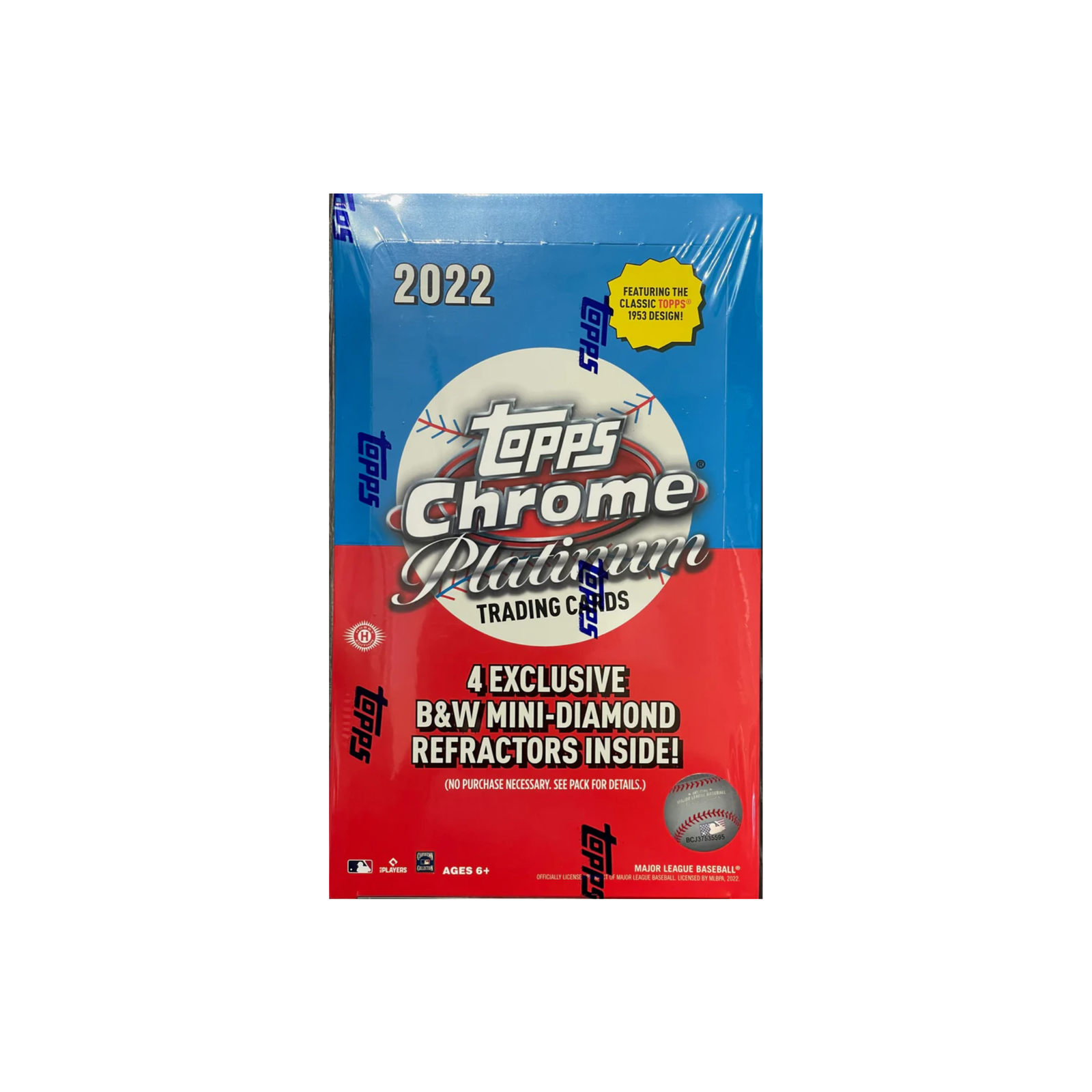 Untitleddesign-2023-08-11T132408.425.png 2022 Topps Chrome Platinum Anniversary Baseball Lite 16 Box Case - Image 1