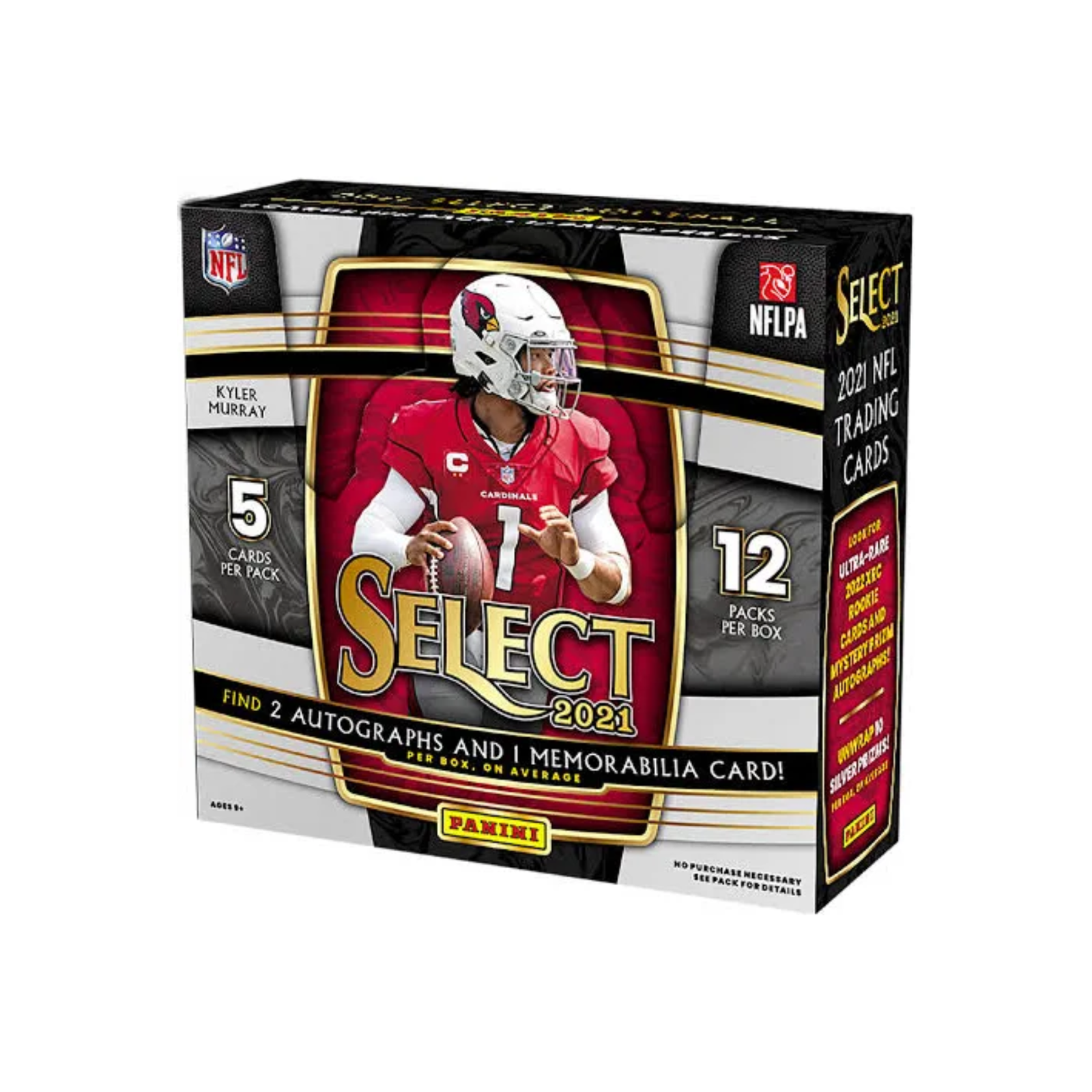 Untitleddesign-2023-08-15T112135.389.png 2021 Panini Select Football Hobby Box - Image 1