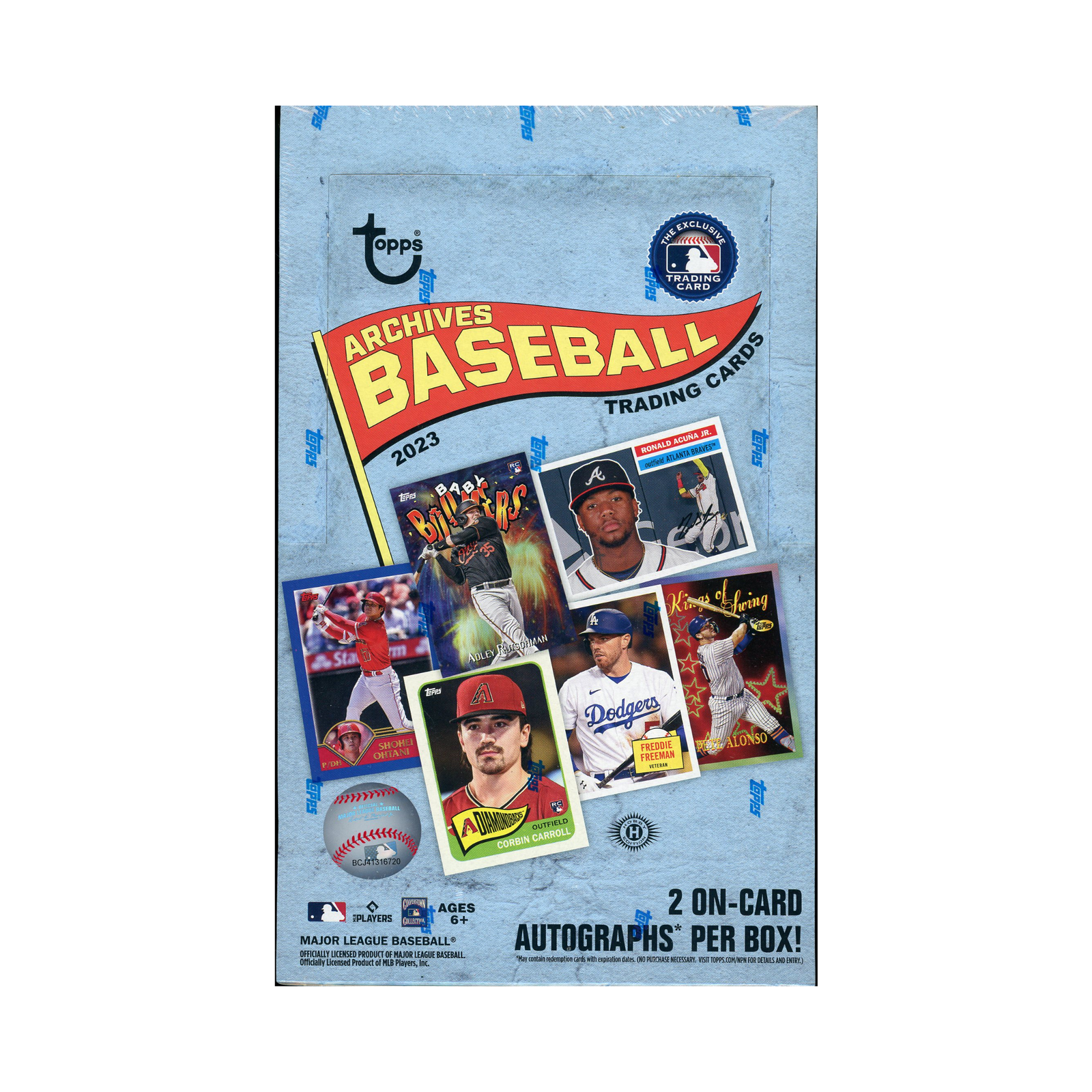Untitleddesign-2023-11-07T132238.315_1f5183d7-1001-4ca4-9222-5e13dc39d098.png 2023 Topps Archives Baseball Hobby 10 Box Case - Image 1