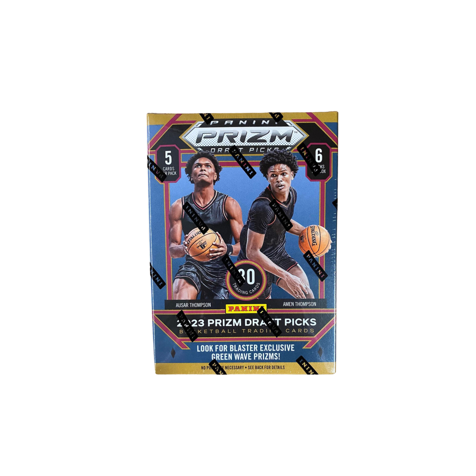 Untitleddesign-2023-11-28T135627.676_5be2fa6f-a852-4e3e-bfbe-da54c31574d0.png 2023-24 Panini Prizm Collegiate Draft Picks Basketball Blaster 20 Box Case - Image 1