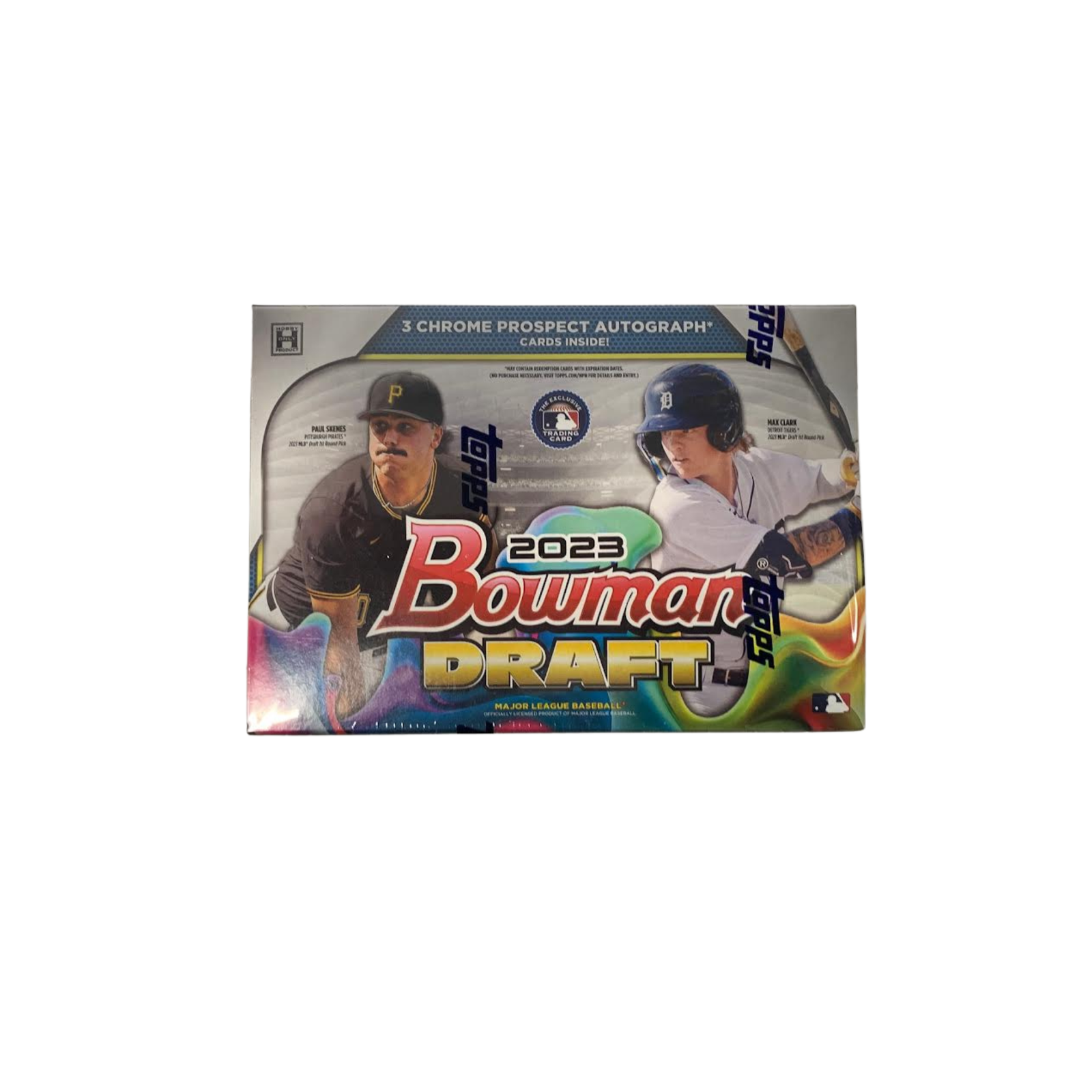 Untitleddesign-2023-12-12T113432.677_51f7d0d0-7c91-4c9e-9681-ee8dd3ad08ab.png 2023 Bowman Draft Baseball HTA Choice 6 Box Case - Image 1