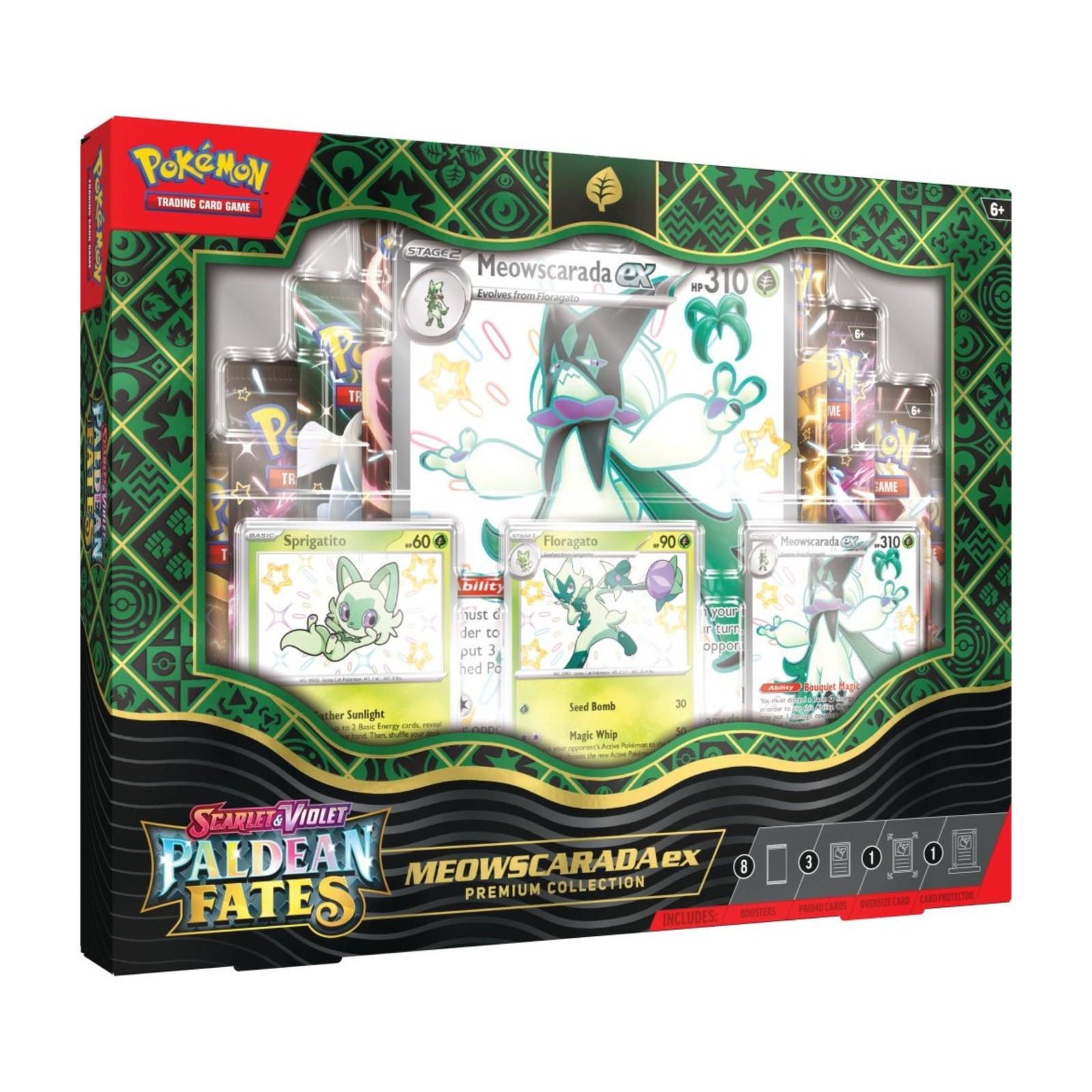 Untitleddesign-2023-12-13T181119.913_008c8216-9569-4238-bcb8-463206cfe8fd.png Pokemon Scarlet & Violet Paldean Fates EX Premium Collection Box - 6 Box Case - Image 1