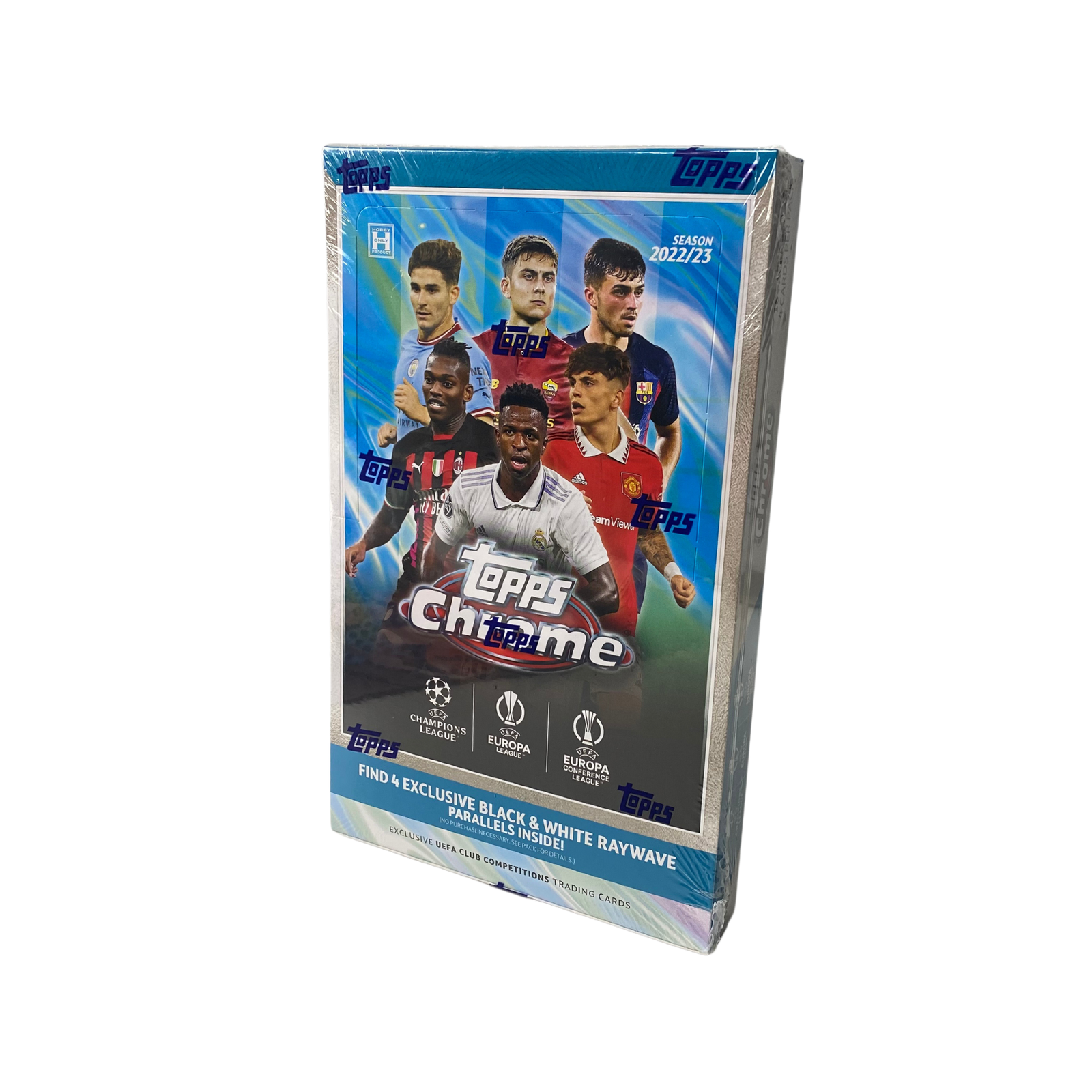 Untitleddesign_13_ab1a83f2-c203-4812-9c66-32c21f9b97d2.png 2022-23 Topps UEFA Club Competitions Chrome Soccer Lite 16 Box Case - Image 1