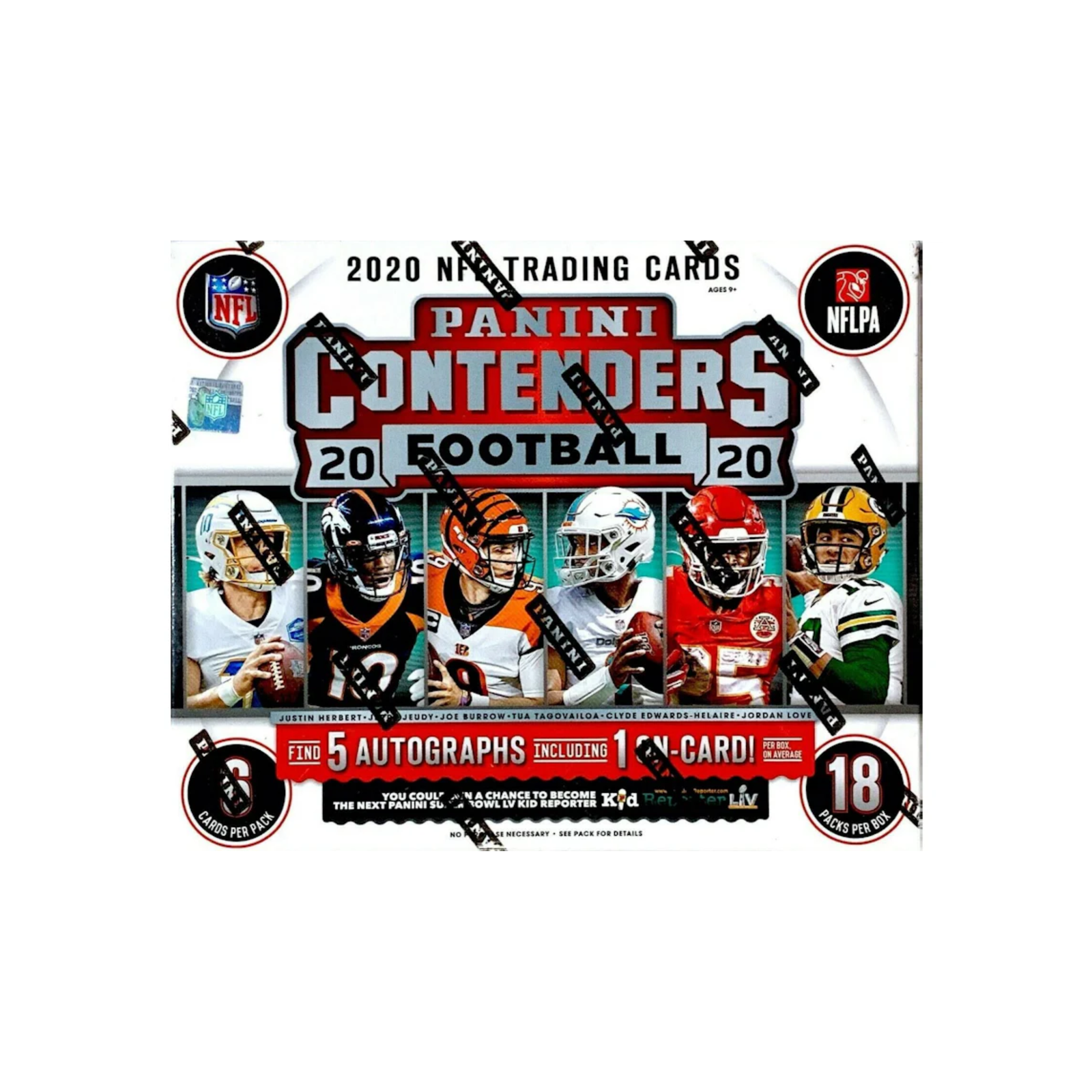 Untitleddesign_14.png 2020 Panini Contenders Football Hobby Box - Image 1