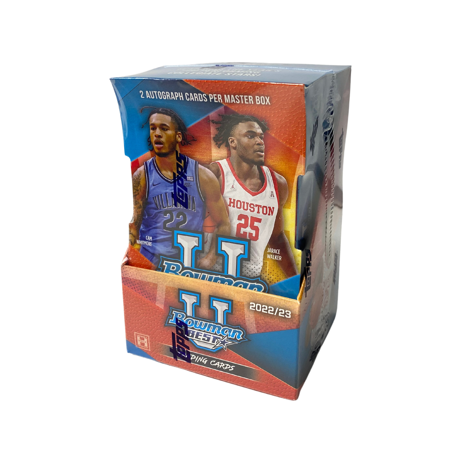 Untitleddesign_14_e73a14c9-e033-4cfa-9534-4ecbf1e52fe4.png 2022-23 Bowman University's Best Basketball Hobby 8 Box Case - Image 1