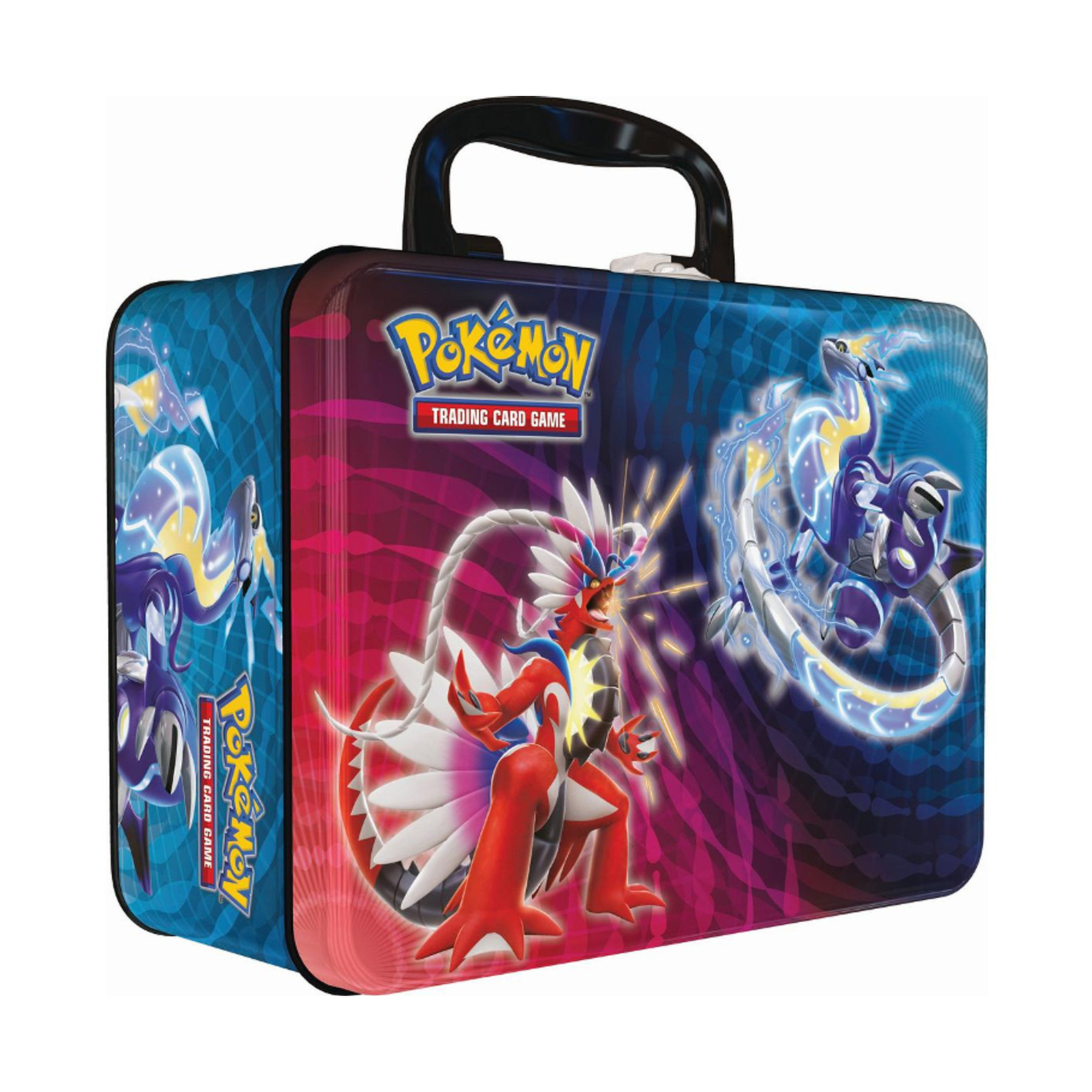 Untitleddesign_29_1612c699-5e45-40dc-98f2-618ea6456e27.png Pokemon 2023 Summer Collector Chest Tins - 9 Tin Case - Image 1