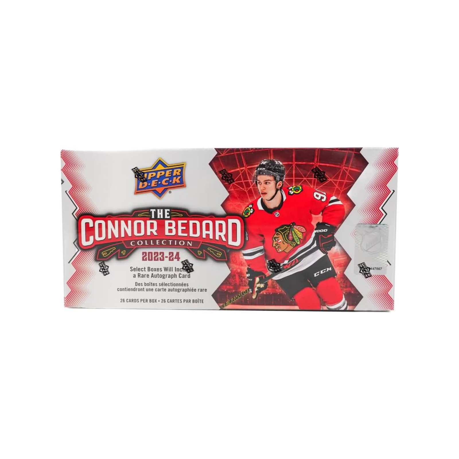 Untitleddesign_3.png 2023-24 Upper Deck Connor Bedard Collection (20 Box Case) - Image 1