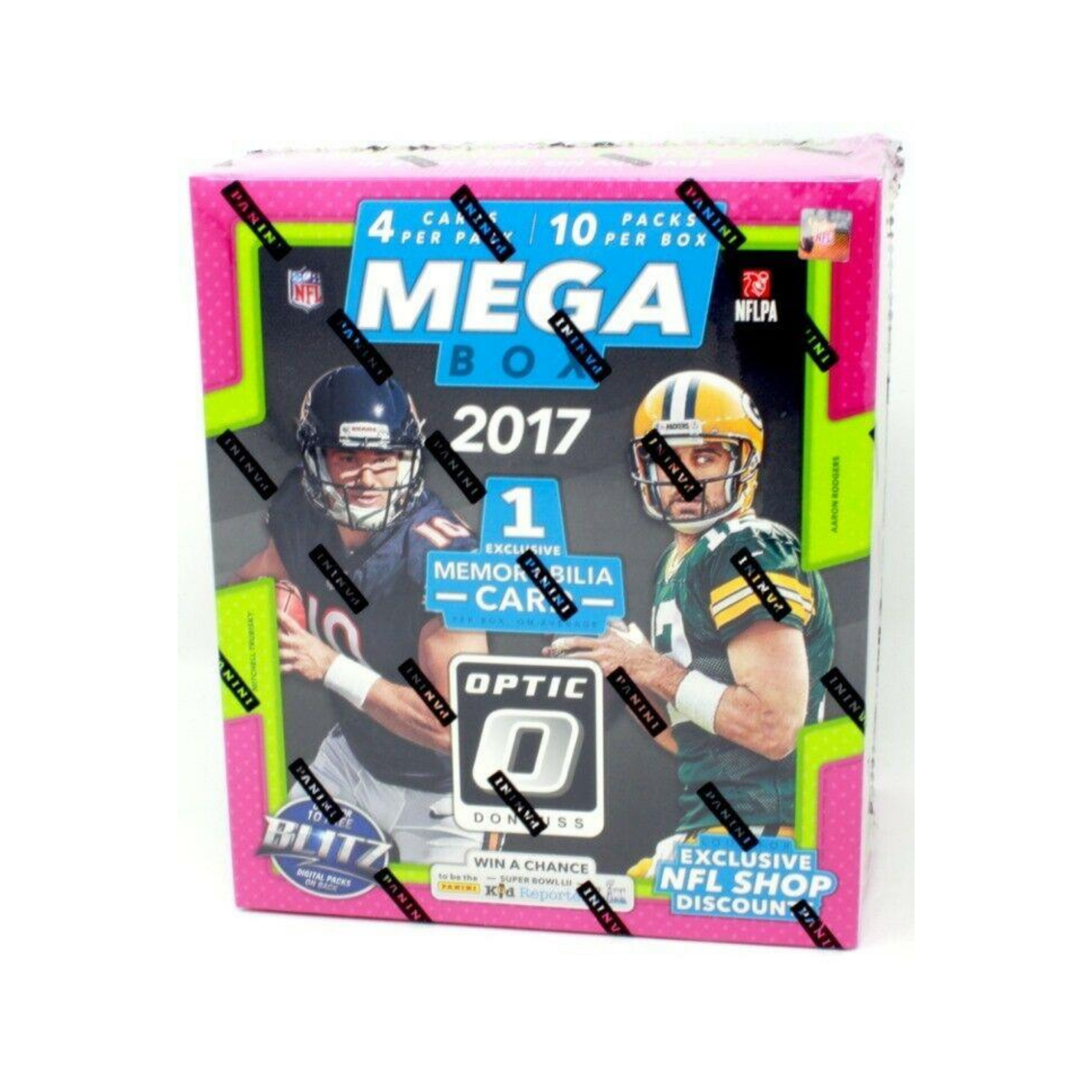 Untitleddesign_33_fcd3bbe9-c365-4752-873b-48fc5447d1e3.png 2017 Panini NFL Football Donruss Optic Mega Box - Image 1