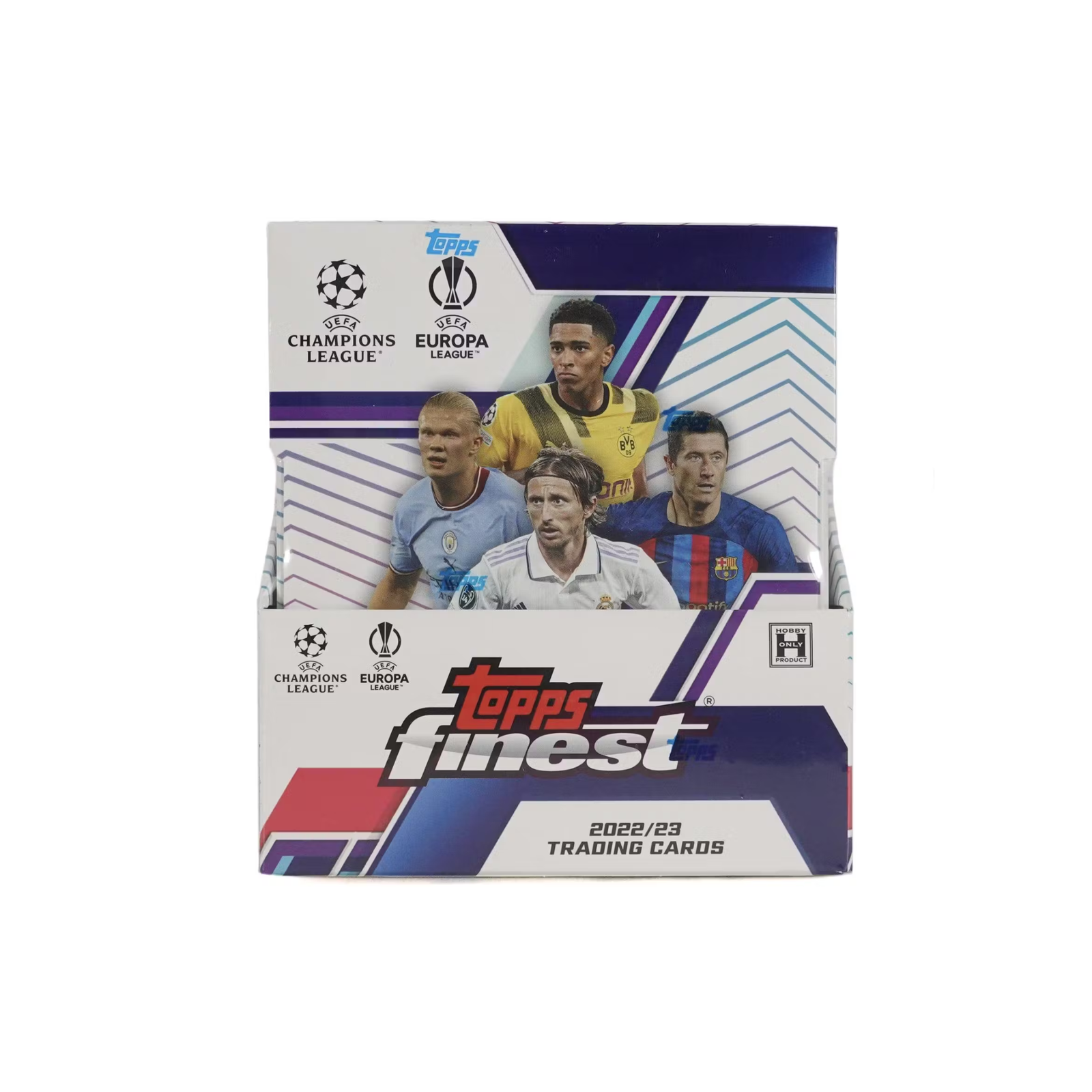 Untitleddesign_45_988b2cc2-7326-402e-a225-24e825c82c07.png 2022-23 Topps Finest UEFA Club Competitions Soccer Hobby 8 Box Case - Image 1