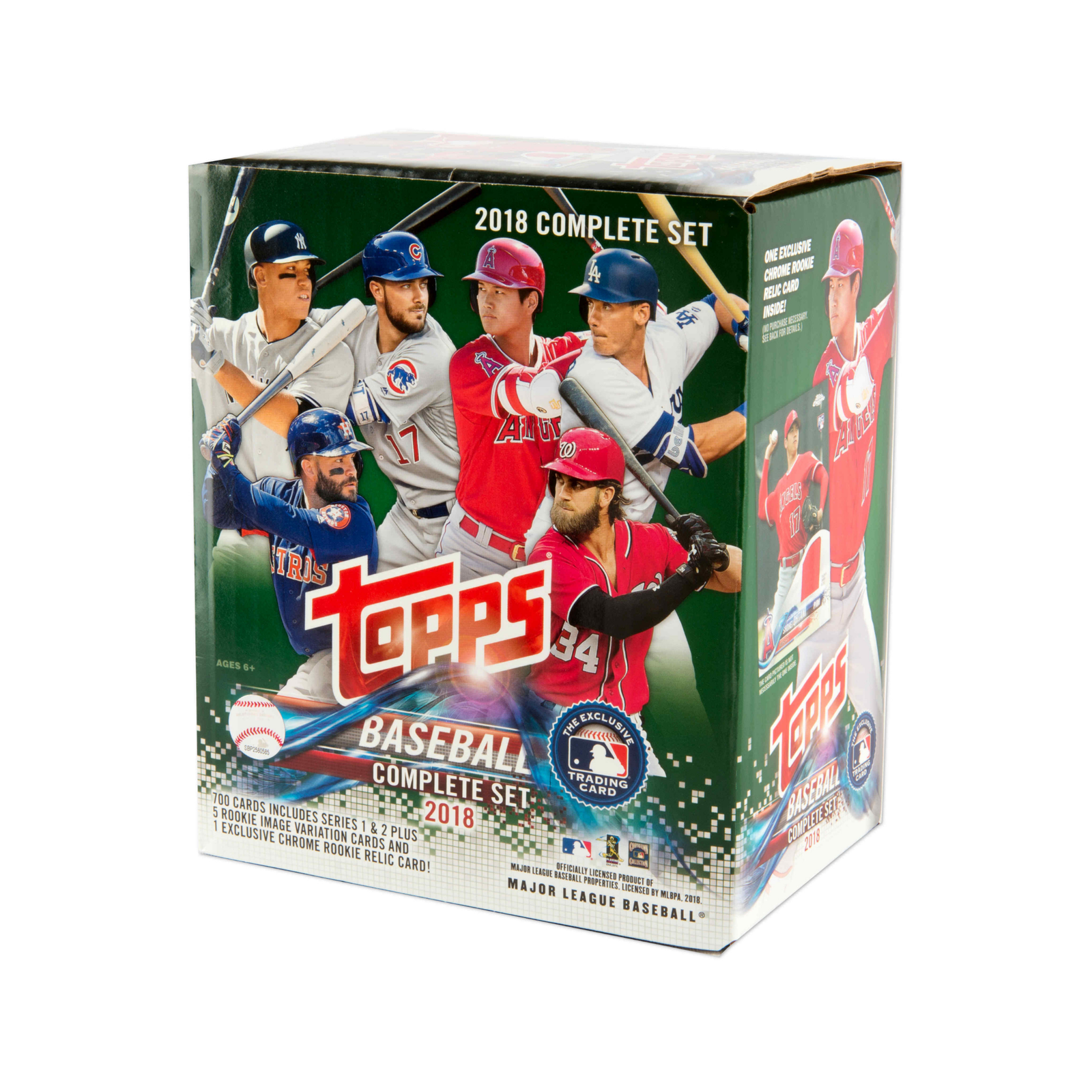Untitleddesign_51.png 2018 Topps MLB Baseball Complete Set (green box) - Image 1