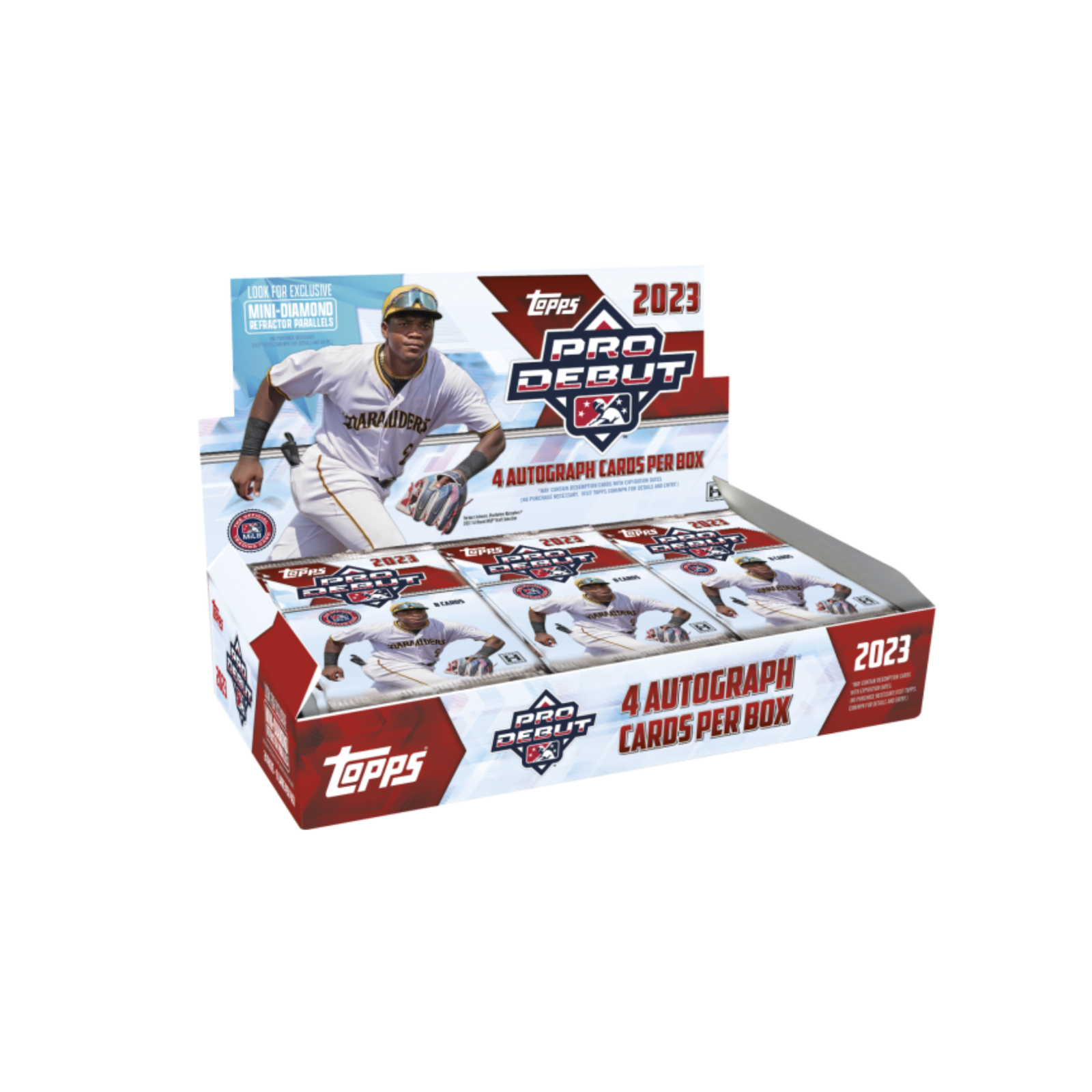 Untitleddesign_88_62decc8e-a167-4762-95c5-0f4afa1c3871.png 2023 Topps Pro Debut Baseball Hobby 12 Box Case - Image 1