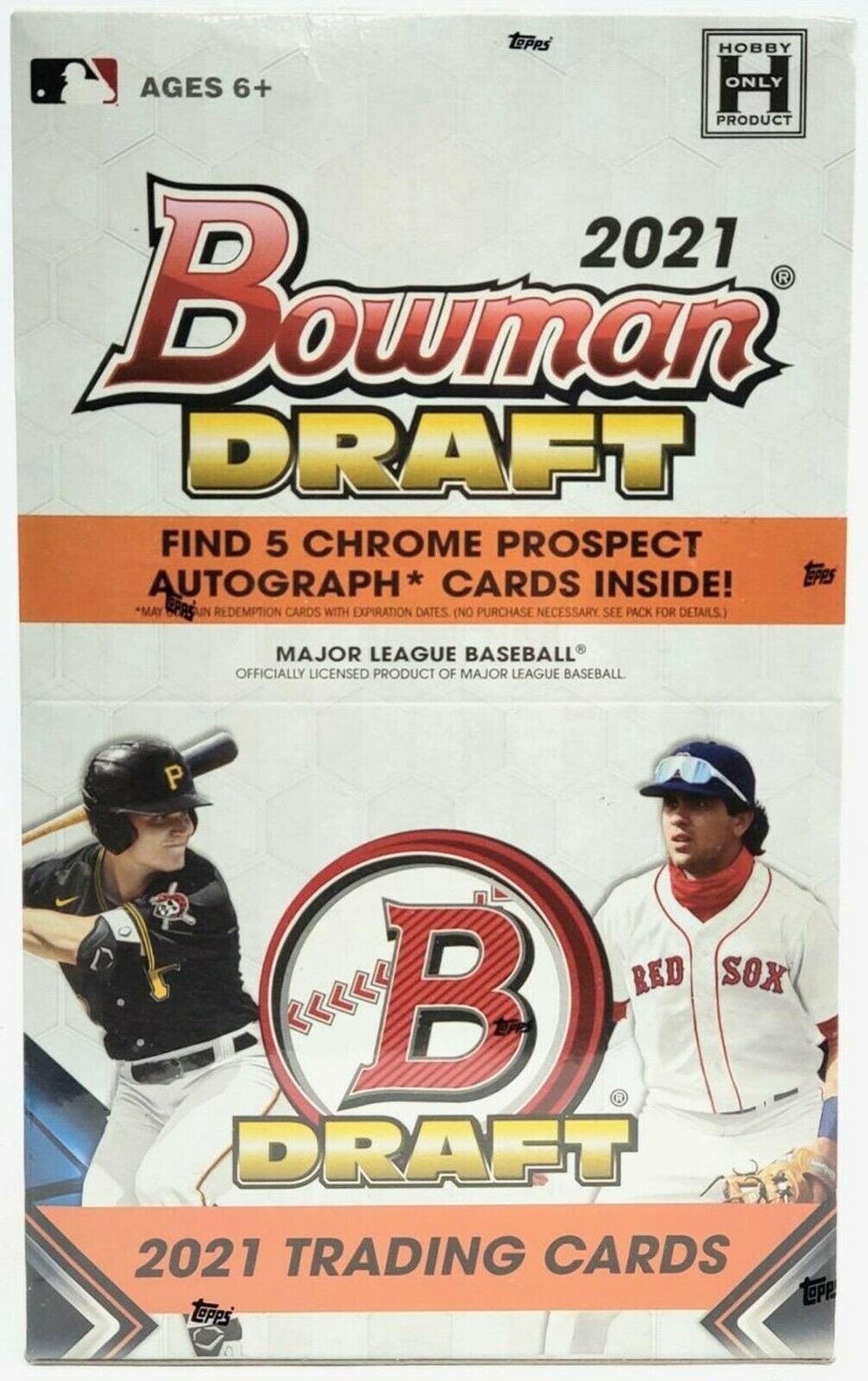 bowmanspr.jpg 2021 Bowman Draft Super Jumbo MLB Hobby Box - Image 1