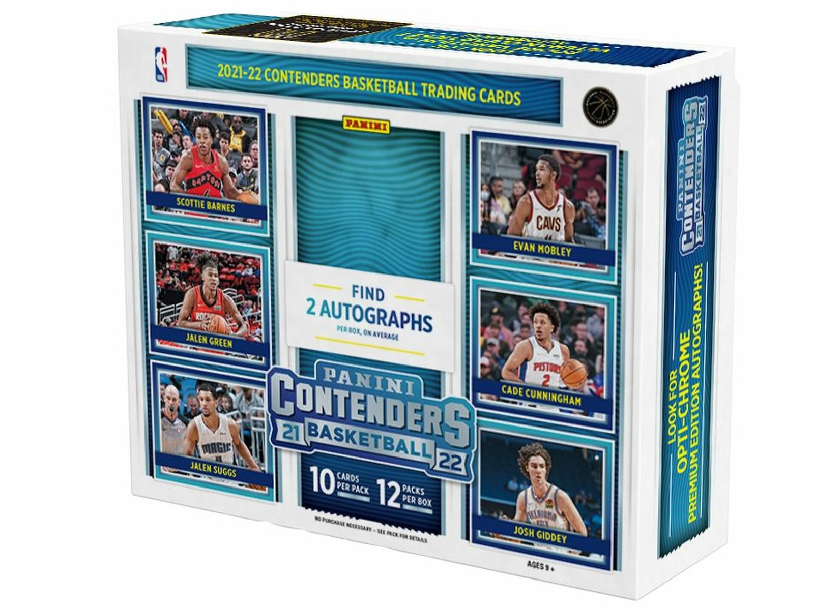 con1.jpg 2021-22 Panini Contenders NBA Hobby Box - Image 1