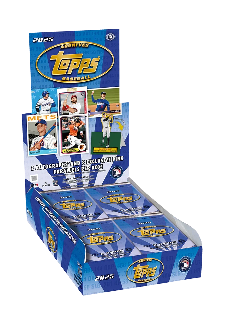 f4c40bb16d11834b25032e0edecba788bb98011e_ecom_25TABB_FGC6288__HOBBY_690fd86d-72f9-46e0-a598-b7d658dce2b1.png 2025 Topps Archives Baseball Hobby 10 Box Case - Image 1