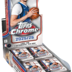2025-26 Topps Chrome Basketball Hobby 12 Box Case