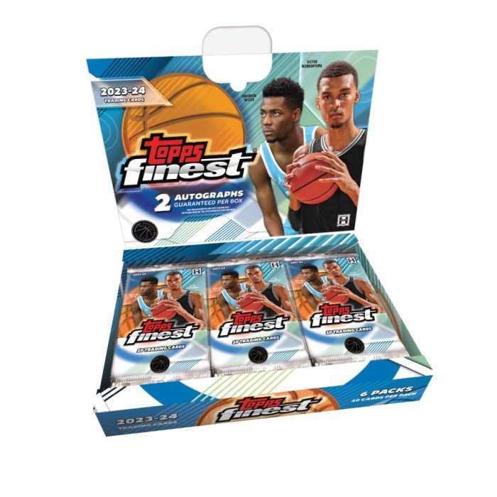 finest.jpg 2023-24 Topps Finest Basketball Hobby 8 Box Case - Image 1