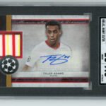 Tyler Adams 2020 Topps Museum Collection UCL Museum Auto Relics Ruby SGC 10/9.5 #'d 23/25