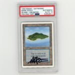 1993 Magic The Gathering Mark Poole Island Unlimited PSA Authentic Auto 10 (#MW8023)