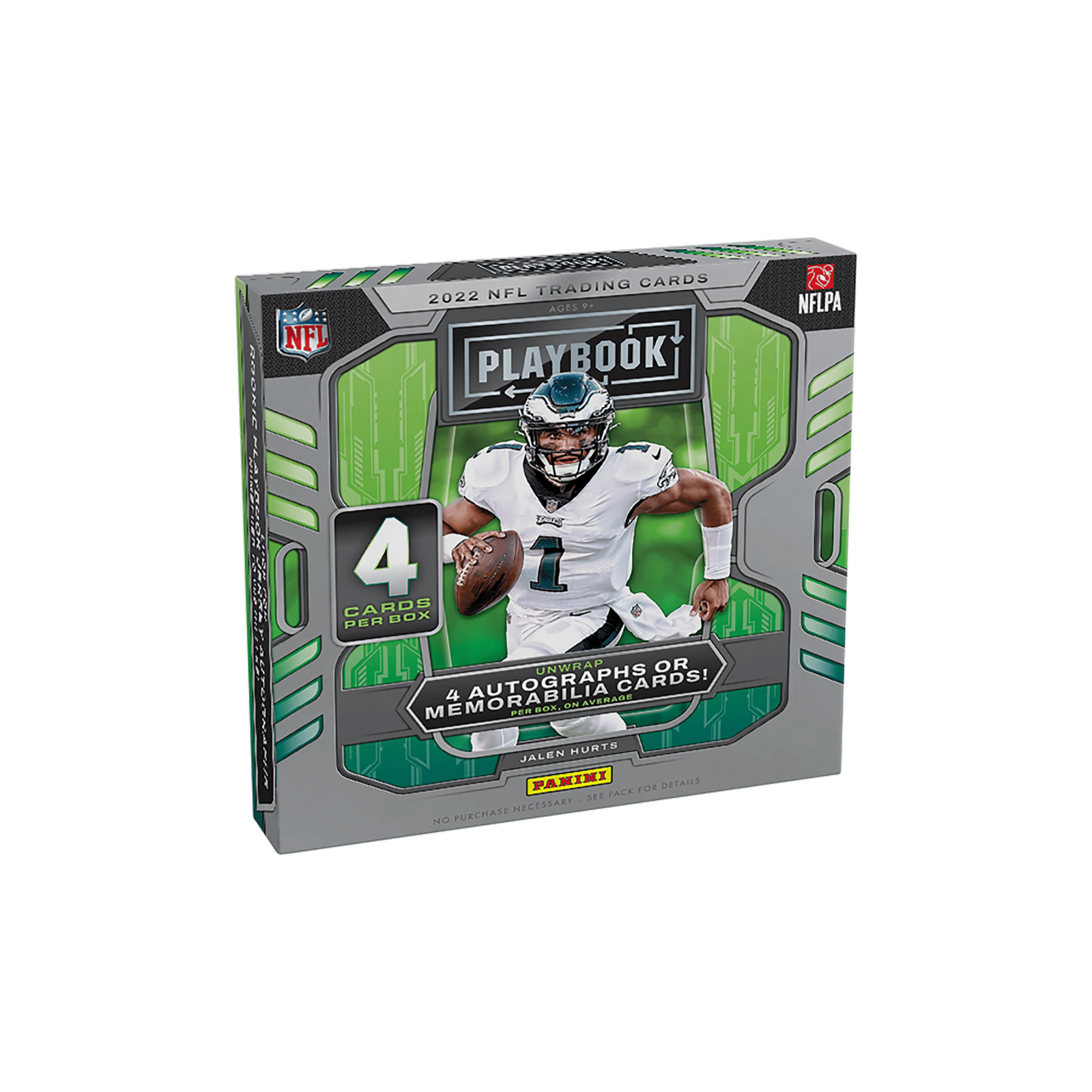 kIDSTRADEDAYaPRIL1st3-5_3_f27adf06-4f07-467d-aca4-0b36393bd6fb.png 2022 Panini Playbook Football Hobby Box - Image 1