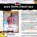 2024 Topps Finest MLS Soccer Hobby 8 Box Case