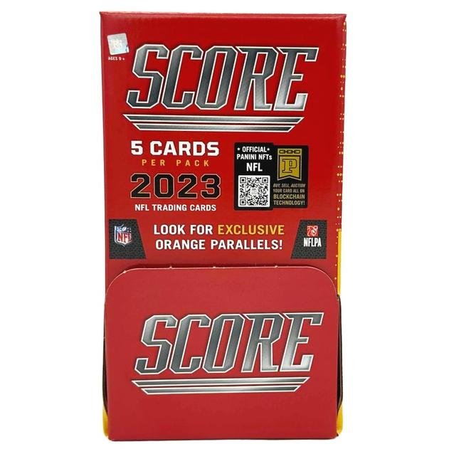 panini-america-2023-panini-score-football-value-gr_84296886-f7c0-442e-909f-1510e73cc8af.jpg 2023 Panini Score Football Gravity Feed 6 Box Case - Image 1
