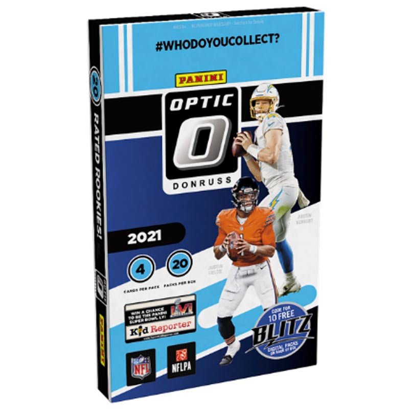 panini-optic-donruss-2021.jpg 2021 Panini Donruss Optic Football Hobby 12 Box Case - Image 1