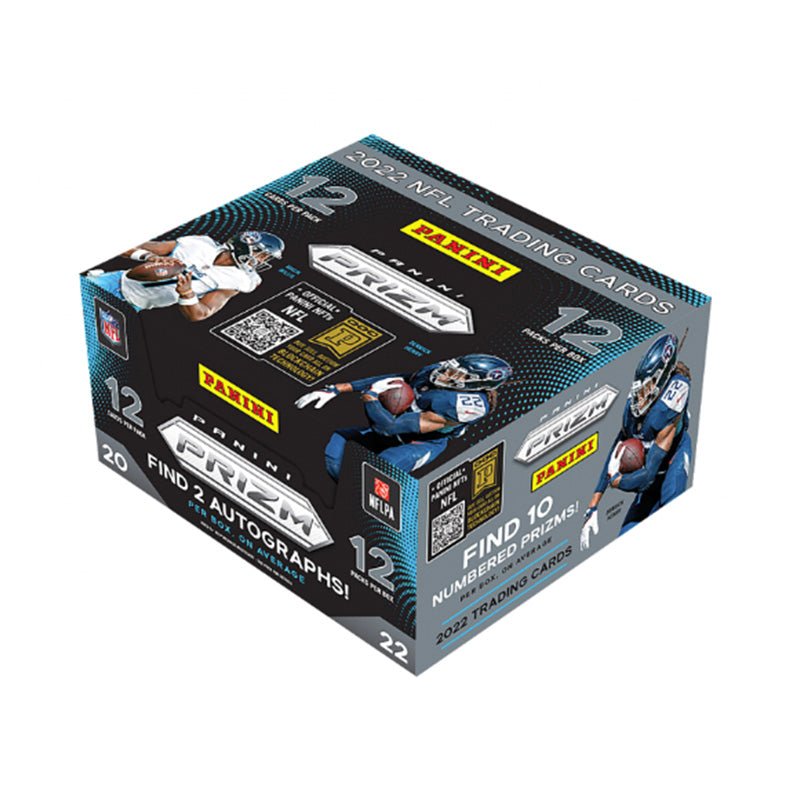 prizm1_a3ed739a-2738-42e9-8eb6-eb1b850925ba.jpg 2022 Panini Prizm Football Hobby 12 Box Case - Image 1