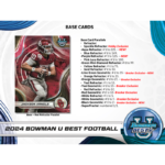 2024 Bowman University Best Football Hobby 12 Box Case - Image 3
