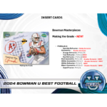 2024 Bowman University Best Football Hobby 12 Box Case - Image 5