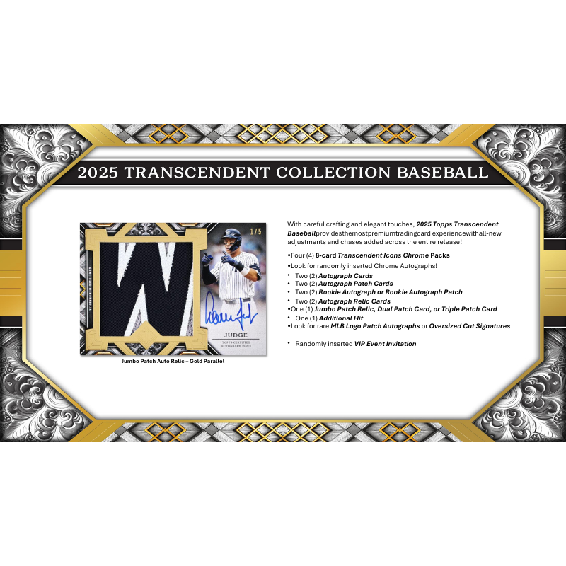 resizing_for_shopify_-_2026-03-18T115230.610.png 2025 Topps Transcendent Collection Baseball Hobby Case - Image 1