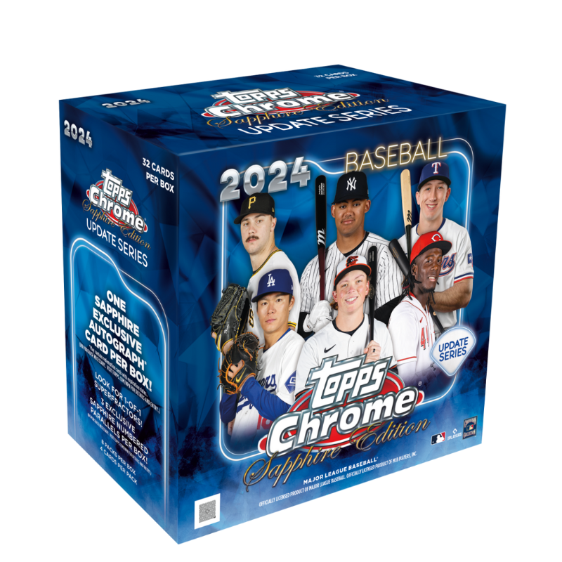 resizingforshopify-2024-12-12T155338.272.png 2024 Topps Chrome Update Baseball Sapphire Edition Box - Image 1