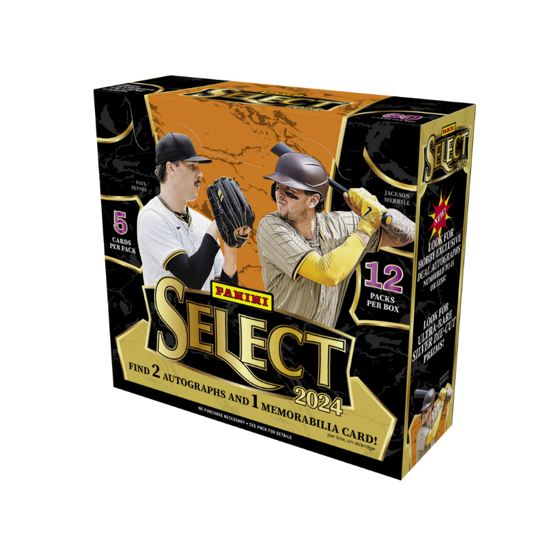 resizingforshopify-2025-03-06T124220.131.png 2024 Panini Select Baseball Hobby 12 Box Case - Image 1