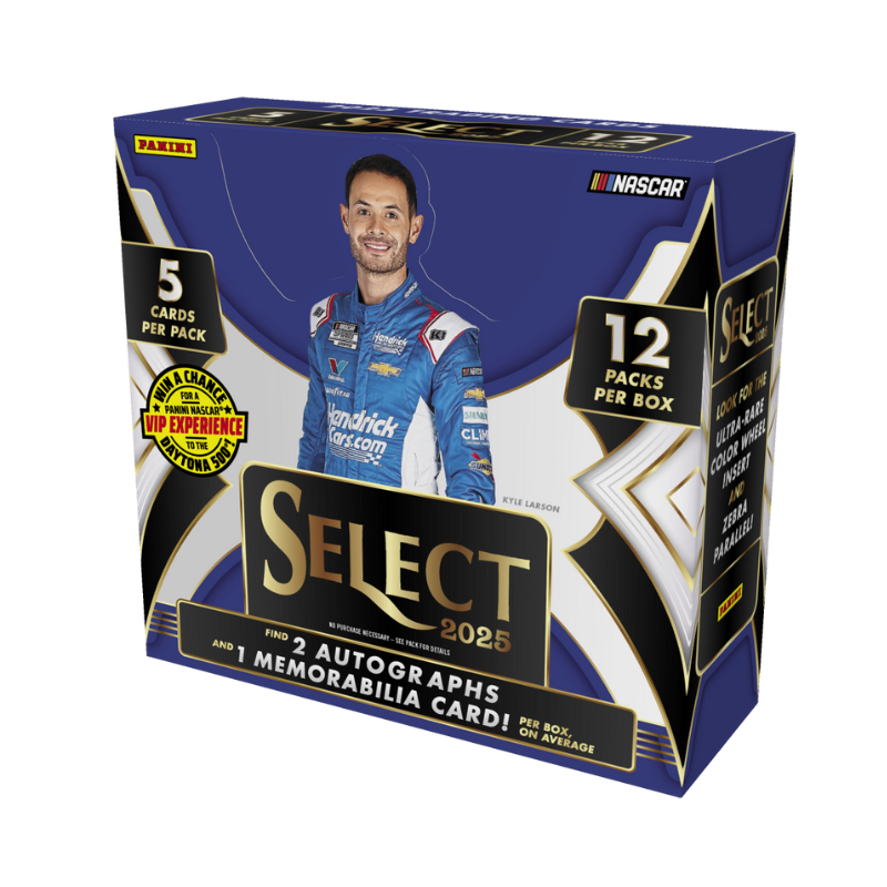 resizingforshopify-2025-08-15T114956.210.png 2025 Panini Select Racing Hobby 12 Box Case - Image 1