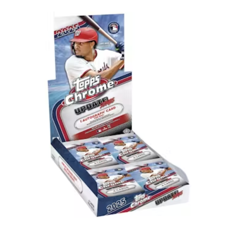 resizingforshopify-2025-12-04T153849.111.png 2025 Topps Chrome Update Baseball Hobby 12 Box Case - Image 1