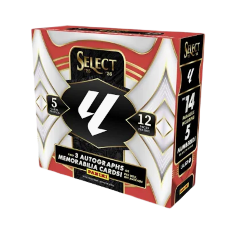 resizingforshopify-2026-03-20T120953.863-1.png 2025/26 Panini Select La Liga Soccer Hobby Box - Image 1