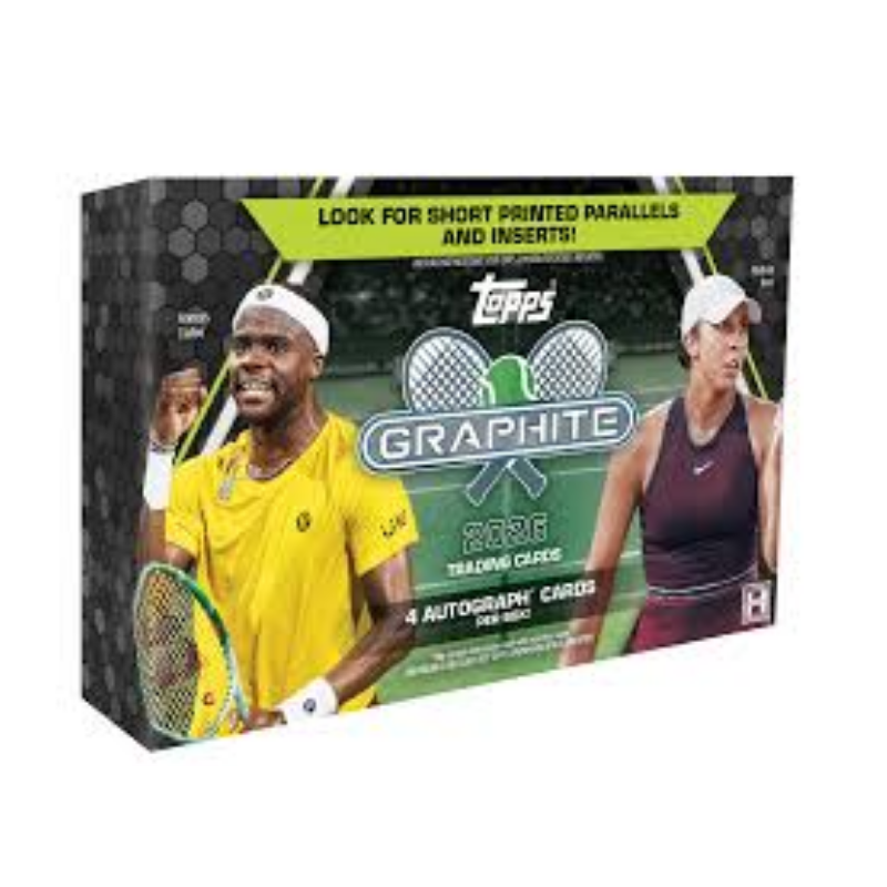 resizingforshopify-2026-04-09T130510.811-1.png 2026 Topps Graphite Tennis Hobby Box - Image 1
