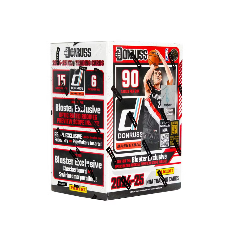 resizingforshopify-2026-04-10T115551.950.png 2024/25 Panini Donruss Basketball Hobby Blaster 20 Box case - Image 1