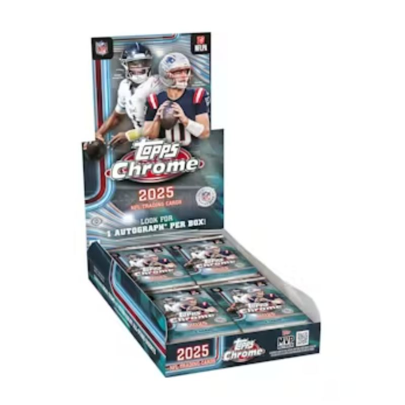 resizingforshopify-2026-04-13T103437.195_39734559-6062-47c3-8dde-a06b02df8728.png 2025 Topps Chrome Football Hobby Box - Image 1