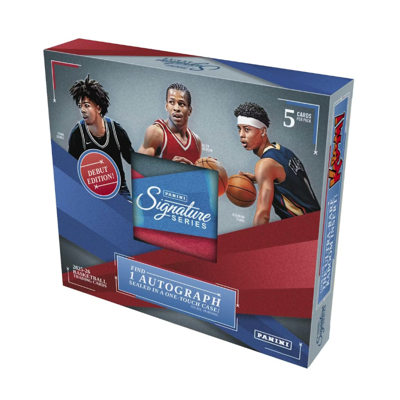 resizingforshopify-2026-04-24T123056.960.png 2025/26 Panini Signature Series Basketball Hobby 12 Box Case - Image 1