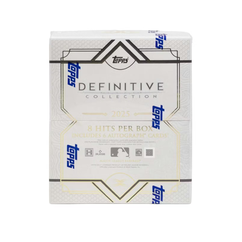resizingforshopify-2026-04-24T125229.543.png 2025 Topps Defiitive Baseball Hobby 2 Box Case - Image 1