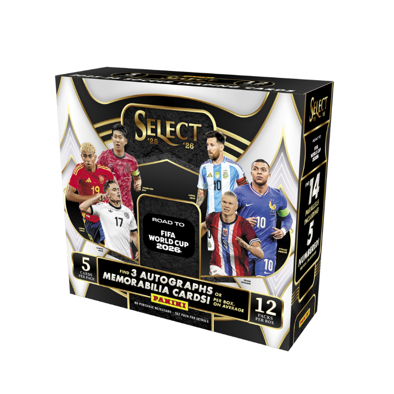 resizingforshopify-2026-05-07T125852.718.png 2025/26 Panini Select Road to World Cup Soccer Hobby Box - Image 1