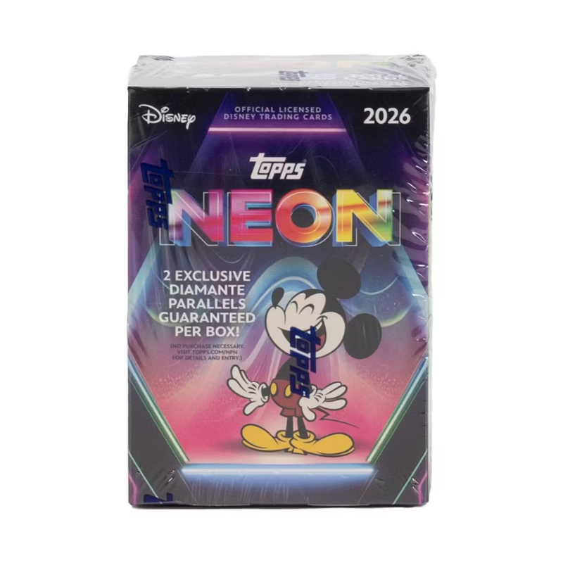 resizingforshopify-2026-05-21T110737.218-1.png 2026 Topps Disney Neon Blaster 40 Box Case - Image 1