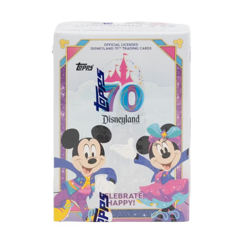 resizingforshopify-2026-05-21T111413.289.png 2025 Topps Disneyland 70th Anniversary Blaster 40 Box Case - Image 1